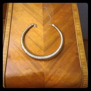 Gold tribal type necklace